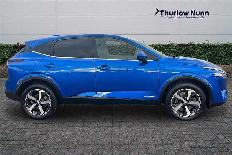 Used Nissan Qashqai N-Connecta 190 HP (139 kW) 2022 Blue SUV