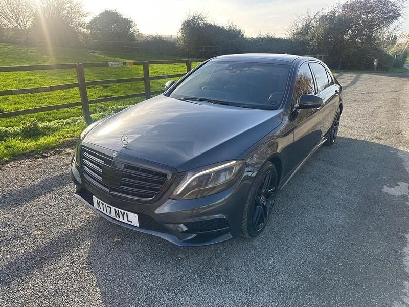 Used Mercedes S350 AMG line 254 HP (186 kW) 2017 Black Sedan