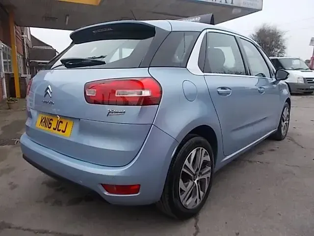 Used Citroën C4 Picasso Exclusive 118 HP (86 kW) 2016 Blue MPV
