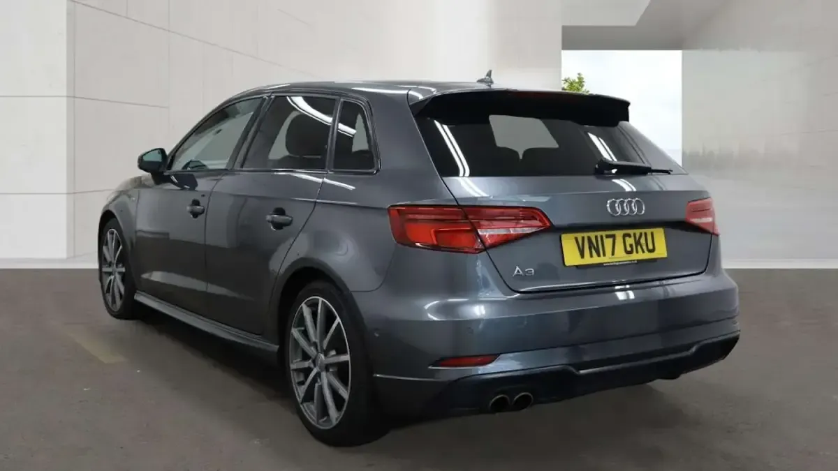Used Audi A3 Sportback Black Edition 190 HP (139 kW) 2017 Grey Hatchback
