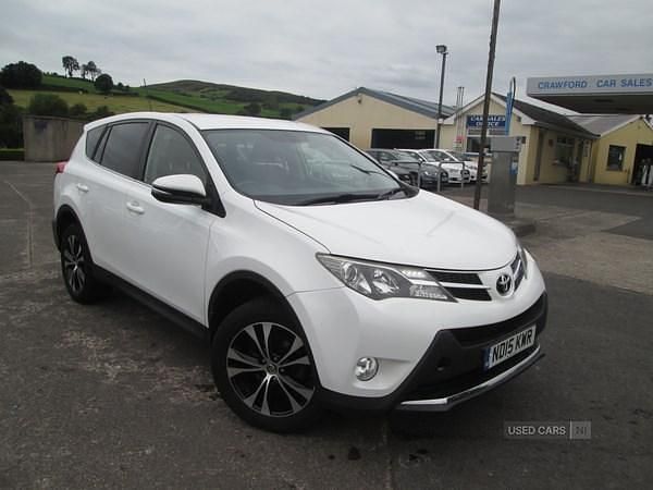 White Used 2015 Toyota RAV4 SUV | £9,850 (Fair price) - Image 1/4