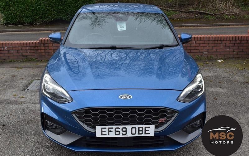 Used Ford Focus ST 280 HP (205 kW) 2020 Blue Hatchback