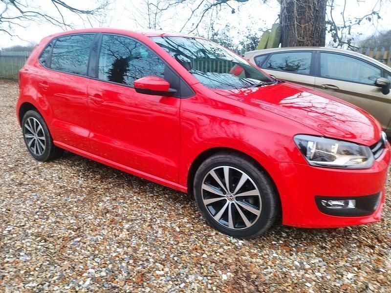 Used VW Polo Match 2011 Red Hatchback