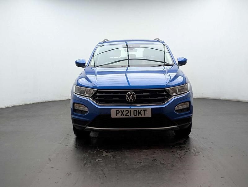 Used VW T-Roc SE 110 HP (80 kW) 2021 Blue SUV