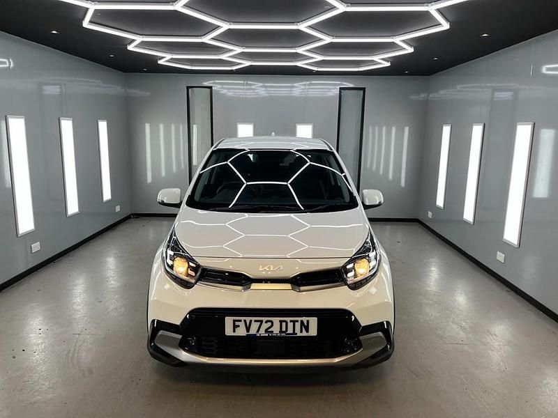 Used Kia Picanto X-Line 67 HP (49 kW) 2022 White Hatchback