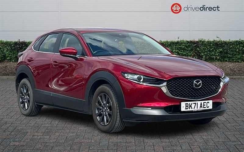 Red Used 2021 Mazda CX-30 SUV | £15,800 (Good price) - Image 1/4