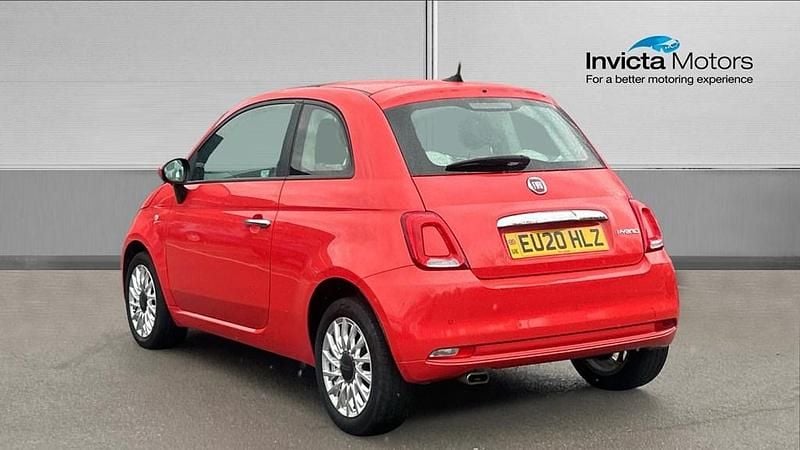 Used Fiat 500 Lounge 70 HP (51 kW) 2020 Pink Hatchback
