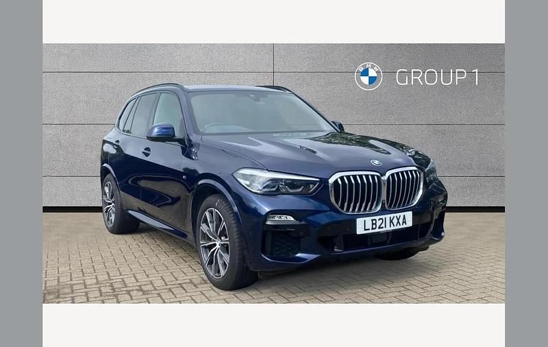 Black Used 2022 BMW X5 M Sport SUV | £43,995 (A bit pricey) - Image 1/4