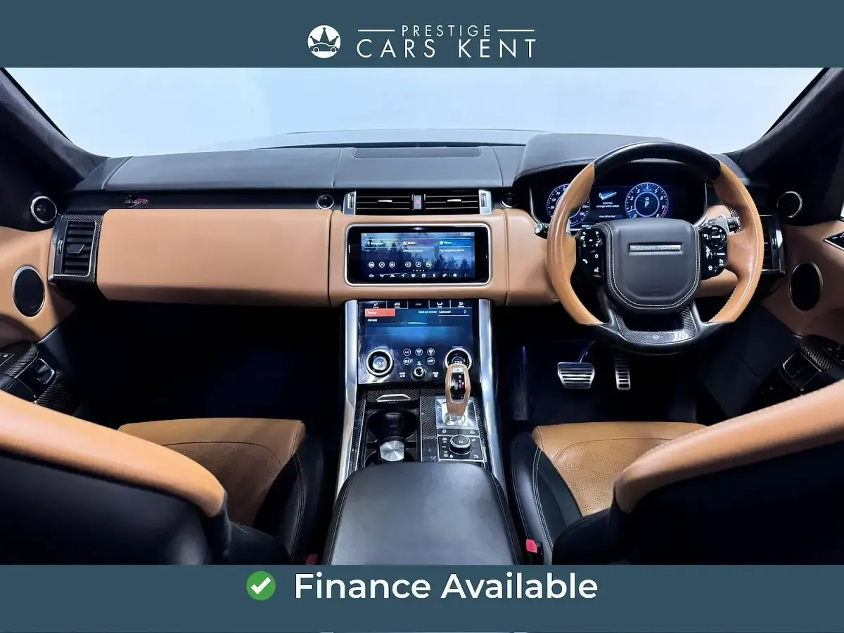 Used Land Rover Range Rover Sport SVR 566 HP (416 kW) 2019 Black SUV