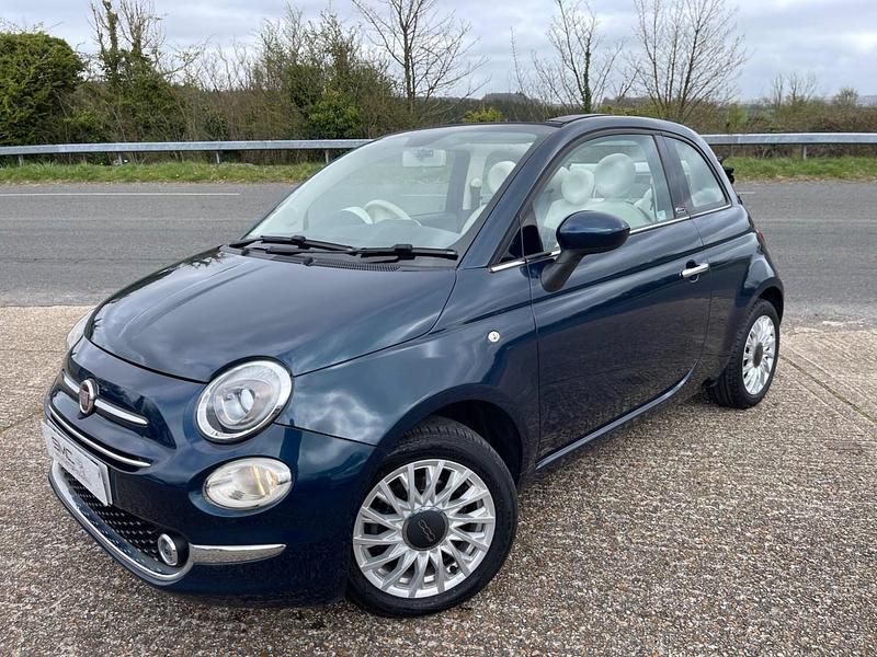 Used Fiat 500C Lounge 2016 Blu cosmico Cabriolet