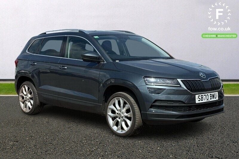 Grey Used 2020 Skoda Karoq SE L SUV | £12,599 (Fair price) - Image 1/4