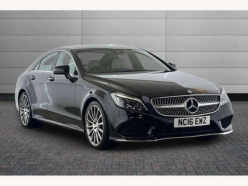 Black Used 2016 Mercedes CLS350 AMG Line Premium Coupe | £16,995 (Fair price) - Image 1/2