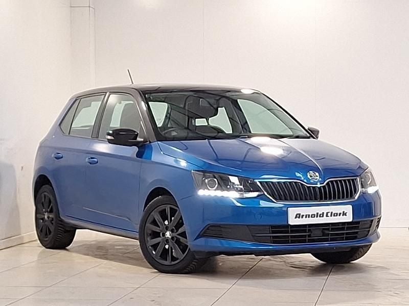 Used Skoda Fabia Colour Edition 95 HP (69 kW) 2017 Blue Hatchback