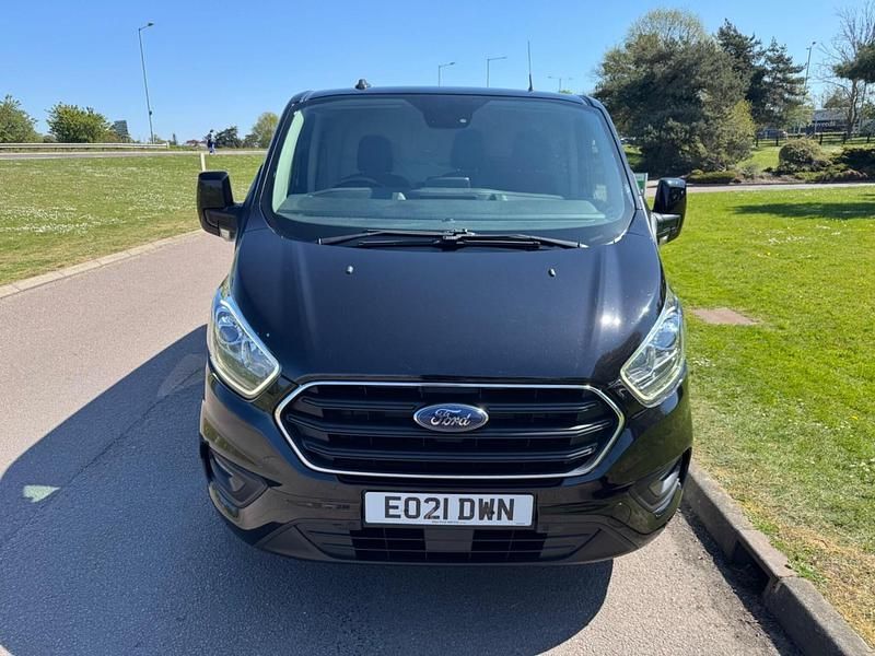 Used Ford Transit Custom Limited 185 HP (136 kW) 2021 Black Van