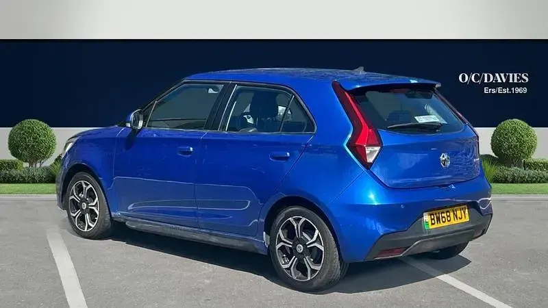 Used MG MG3 Exclusive 106 HP (77 kW) 2019 Blue Hatchback