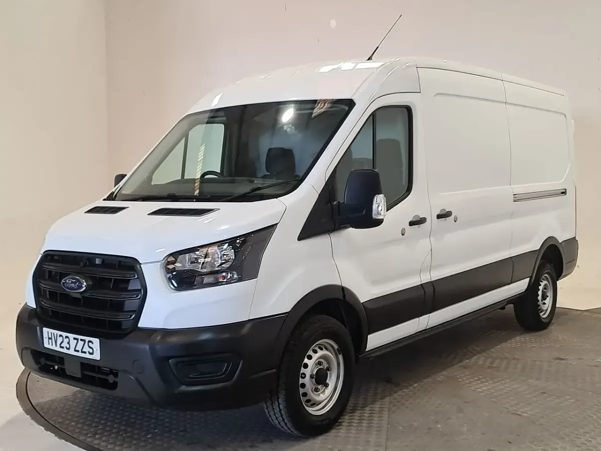 Used Ford Transit 130 HP (95 kW) 2023 White Van