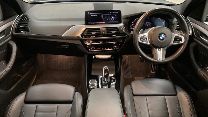 Used BMW X3 M Sport 181 HP (133 kW) 2021 Blue SUV