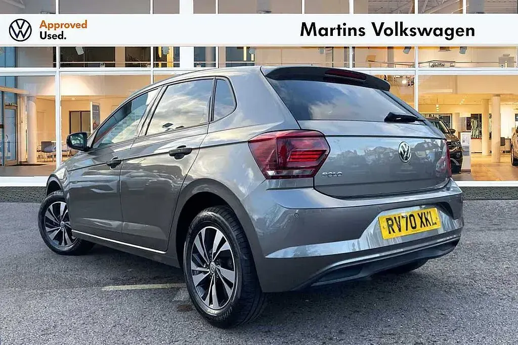 Used VW Polo Match 95 HP (69 kW) 2020 Grey Hatchback