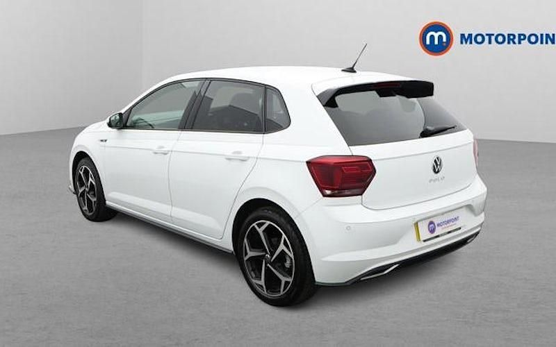 Used VW Polo R-line 110 HP (80 kW) 2021 White Hatchback