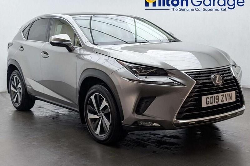 Used Lexus NX300h E-FOUR 197 HP (144 kW) 2019 Silver SUV