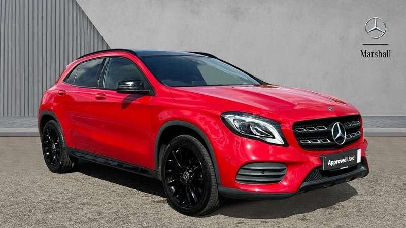 Red Used 2019 Mercedes GLA180 AMG line SUV | £19,480 (Expensive) - Image 1/4