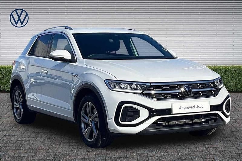 Used VW T-Roc R-line 150 HP (110 kW) 2023 White SUV