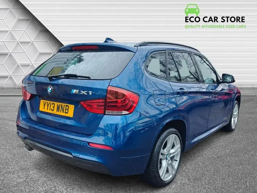 Used BMW X1 M Sport 143 HP (105 kW) 2013 Blue SUV