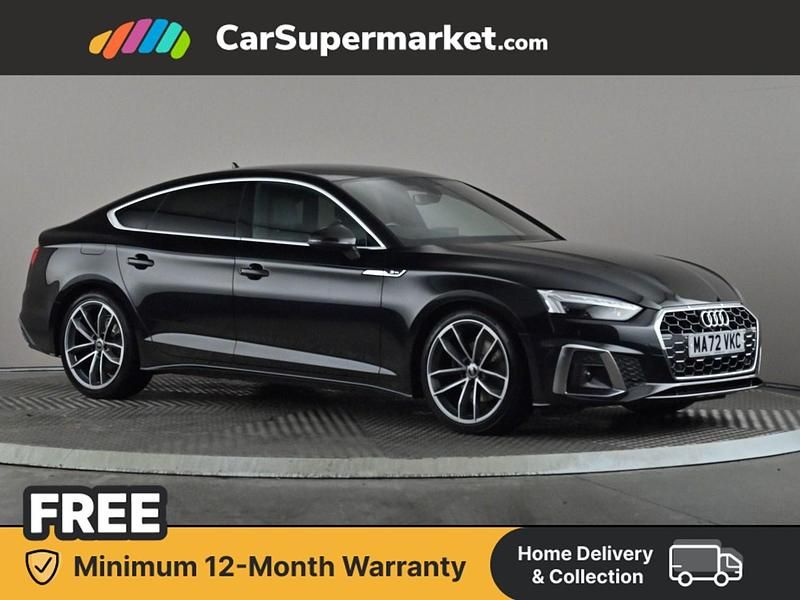 Used Audi A5 S-Line 2022 Black Coupe