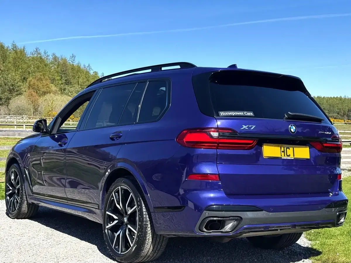 Used BMW X7 M Sport 335 HP (246 kW) 2021 Blue SUV