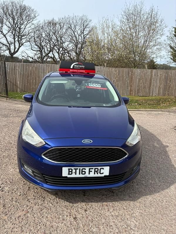 Used Ford Grand C-Max Zetec 120 HP (88 kW) 2016 Blue MPV