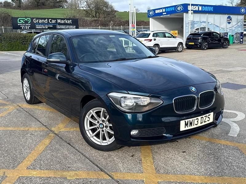 Used BMW 116 Impressive 2013 Blue Hatchback