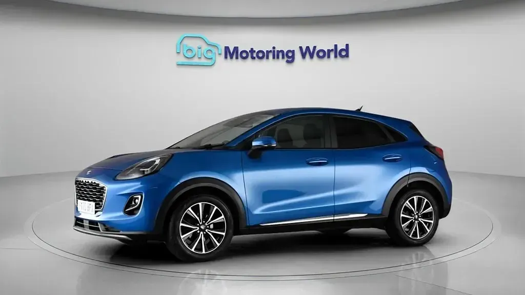 Second-hand Ford Puma Titanium 125 CP (91 kW) 2020 Albastru SUV