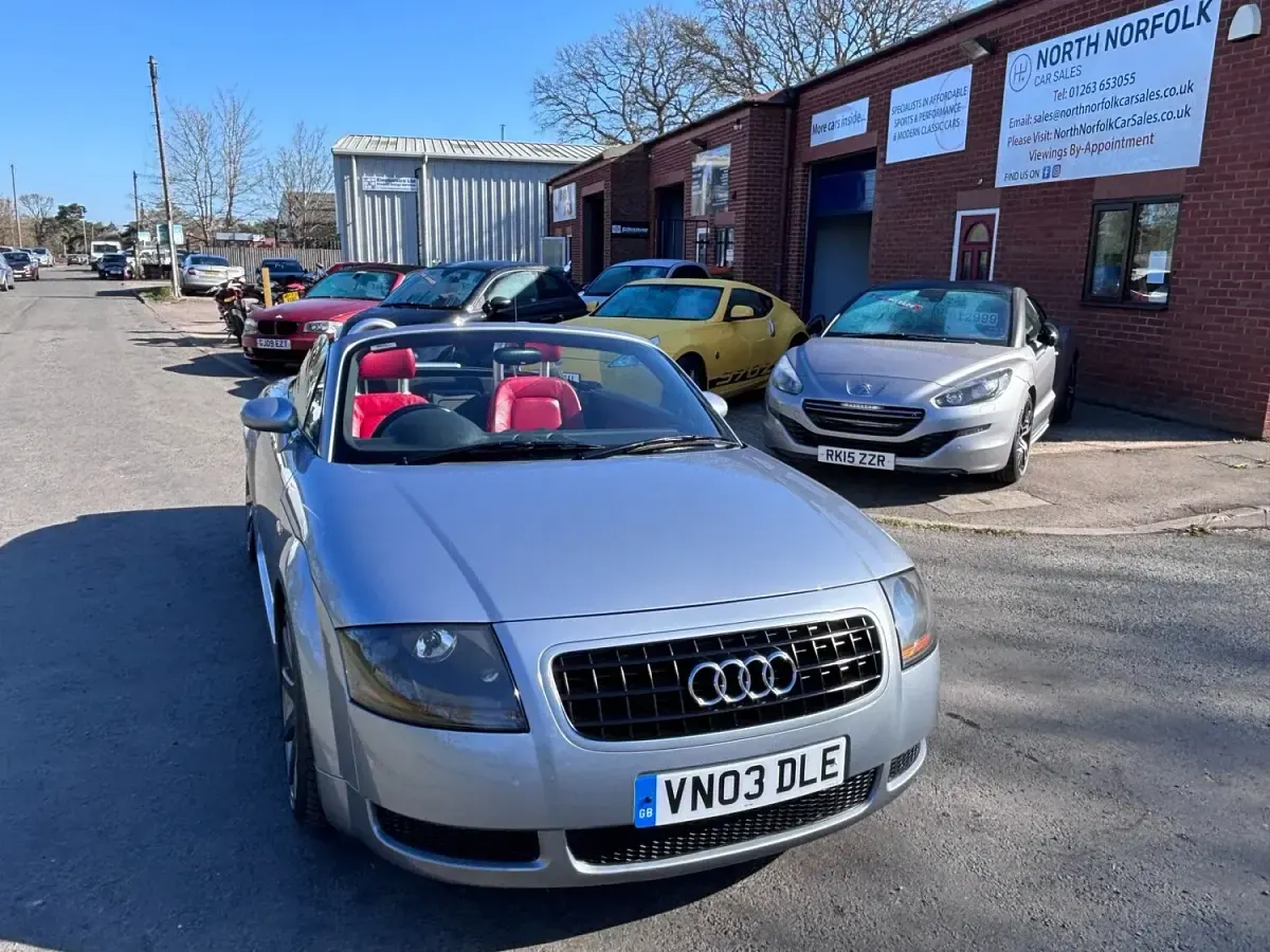 Used Audi TT Sport 2003 Silver Coupe