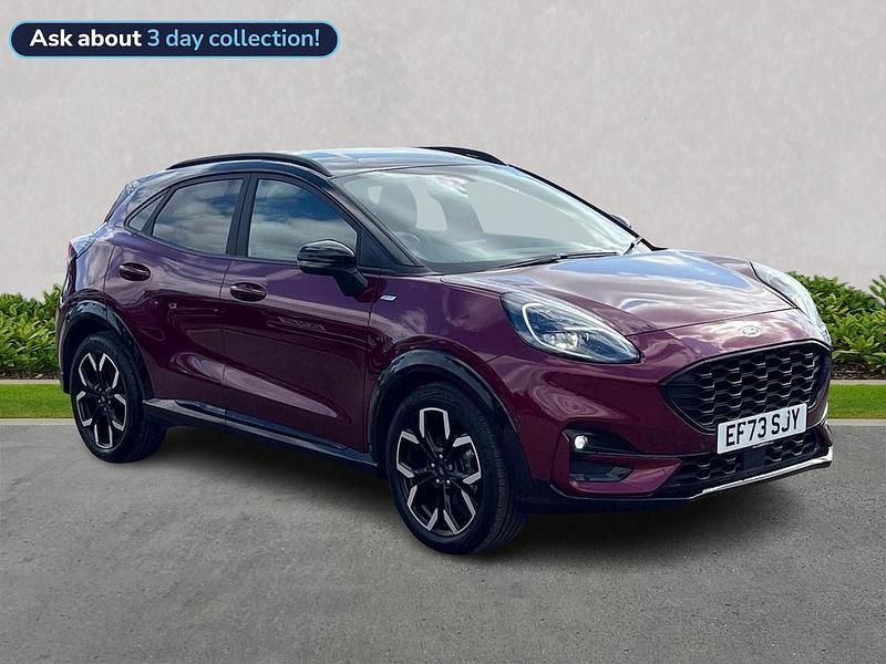 Red Used 2023 Ford Puma SUV | £23,625 (Expensive) - Image 1/4