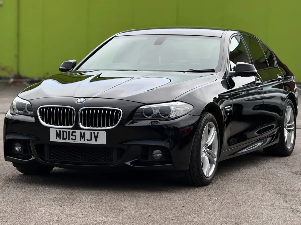 Used BMW 520 M Sport 2015 Black Sedan