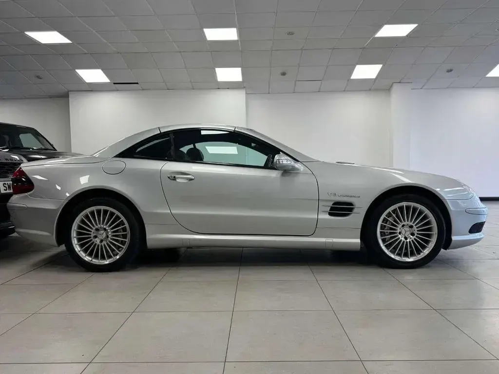 Used Mercedes SL55 AMG AMG 2002 Silver Cabriolet