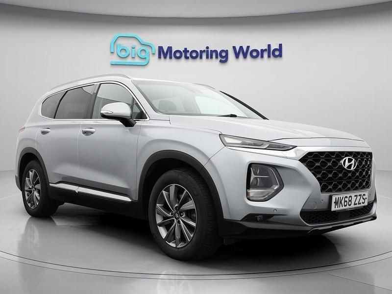 Silver Used 2018 Hyundai Santa Fe Premium SUV | £19,700 (Fair price) - Image 1/4