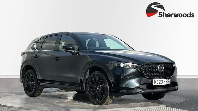 Black Used 2023 Mazda CX-5 Homura-Line SUV | £20,490 (Fair price) - Image 1/4