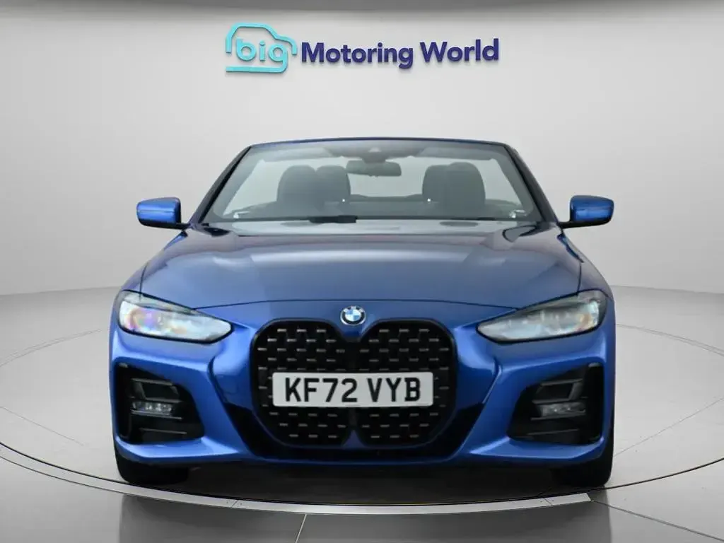 Used BMW 430 Cabriolet M Sport 245 HP (180 kW) 2022 Blue Cabriolet