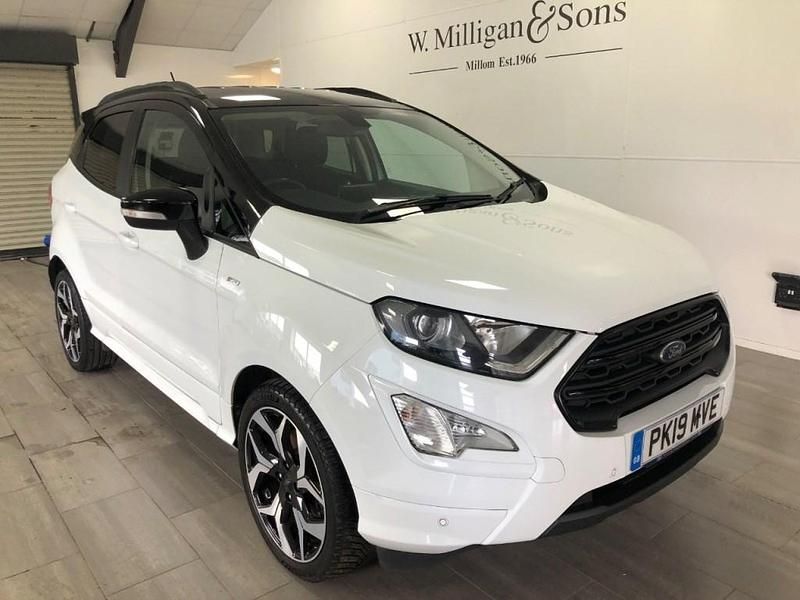 Used Ford Ecosport ST-Line 140 HP (102 kW) 2019 White SUV
