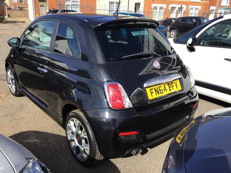 Used Fiat 500 S 69 HP (50 kW) 2014 Black Hatchback