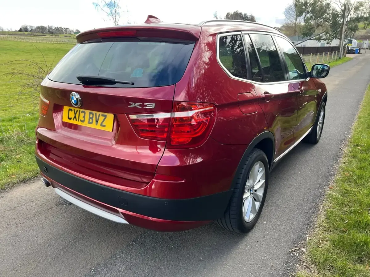 Second-hand BMW X3 xLine 184 CP (135 kW) 2013 Roșu SUV