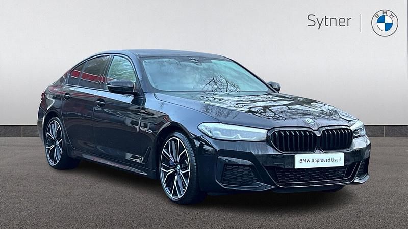 Black Used 2022 BMW 545e M Sport | £41,000 (Fair price) - Image 1/4