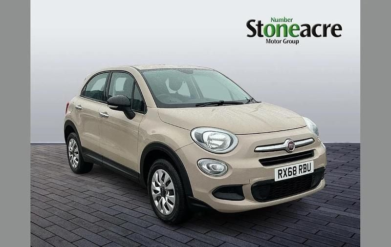 Beige Used 2018 Fiat 500X Pop SUV | £6,397 (Fair price) - Image 1/4