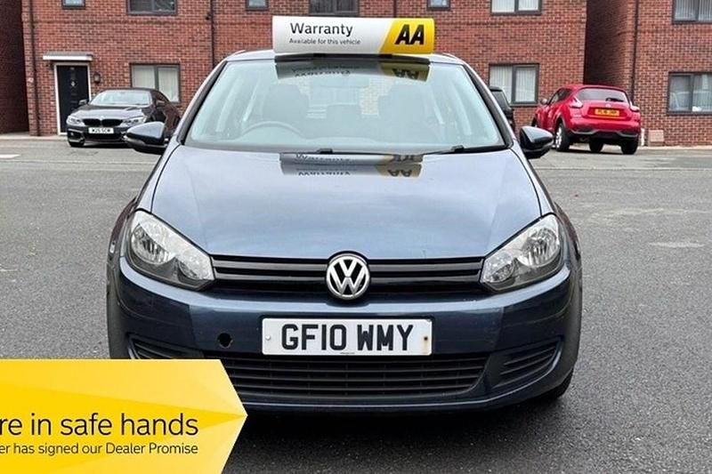 Used VW Golf VI S 105 HP (77 kW) 2010 Blue Hatchback