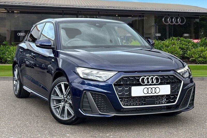 Blue New 2025 Audi A1 Sportback S-Line Hatchback | £25,825 (Super price) - Image 1/4