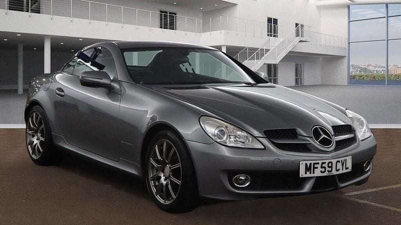 Silver Used 2009 Mercedes SLK200 Cabriolet | £5,950 (Fair price) - Image 1/4