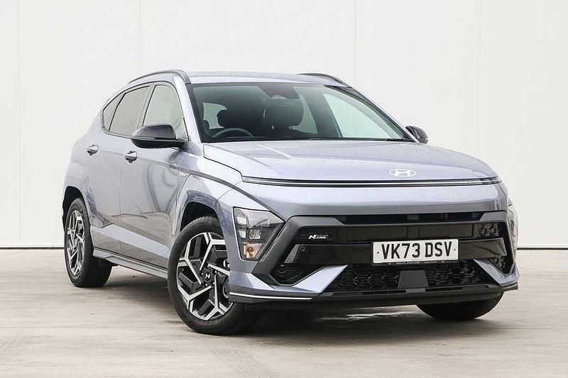 Blue Used 2023 Hyundai Kona N Line SUV | £18,690 (Fair price) - Image 1/4