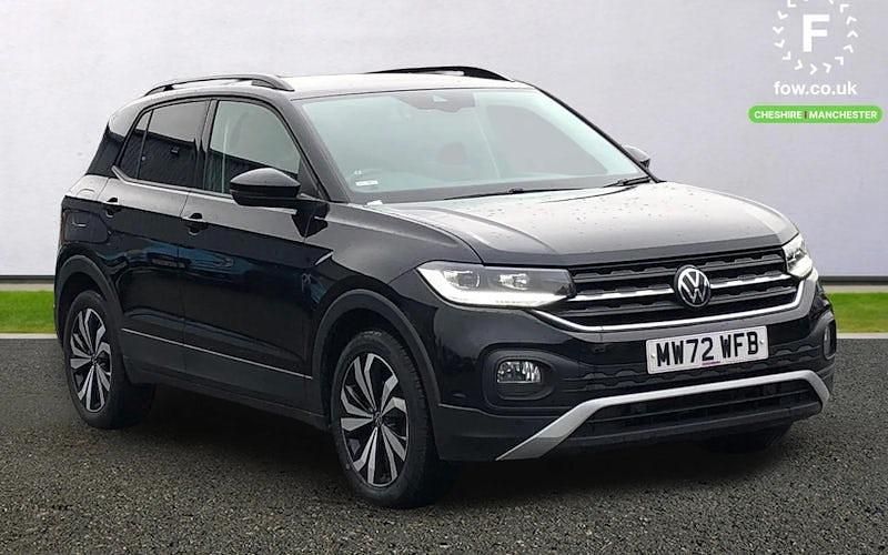 Black Used 2023 VW T-Cross Black Edition SUV | £17,799 (Fair price) - Image 1/3