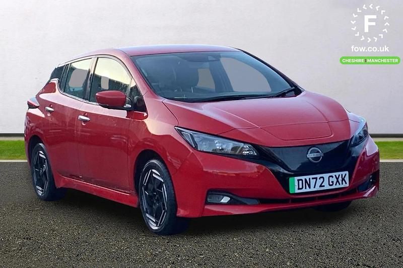 Red Used 2022 Nissan Leaf Acenta Hatchback | £9,499 (Good price) - Image 1/3